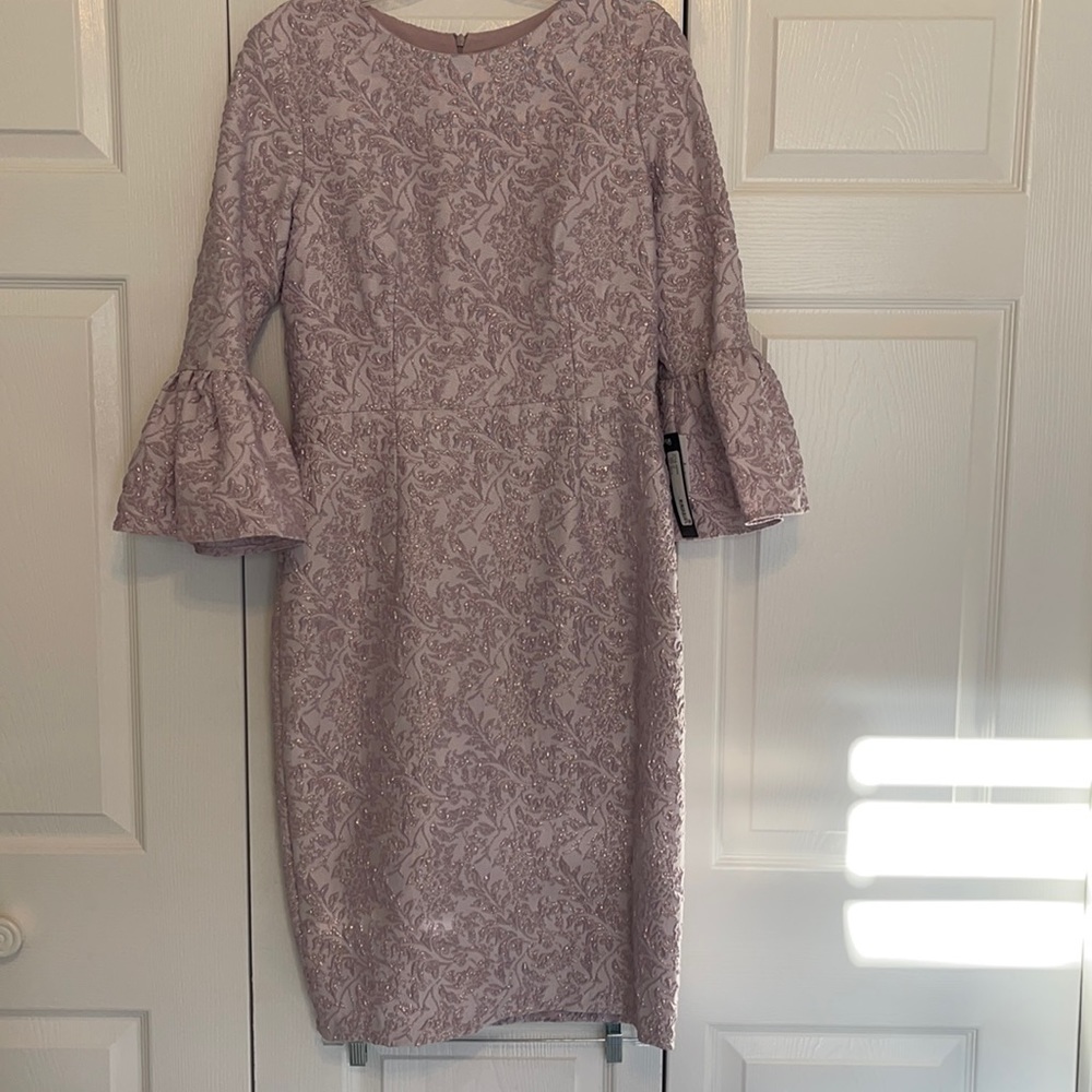 Lavender Bell Sleeve Dress Size 12 NWT